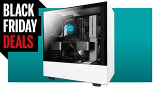 NZXT Streaming PC on a PC Gamer Black Friday banner