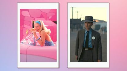Margot Robbie in Barbie and Cillian Murphy in Oppenheimer