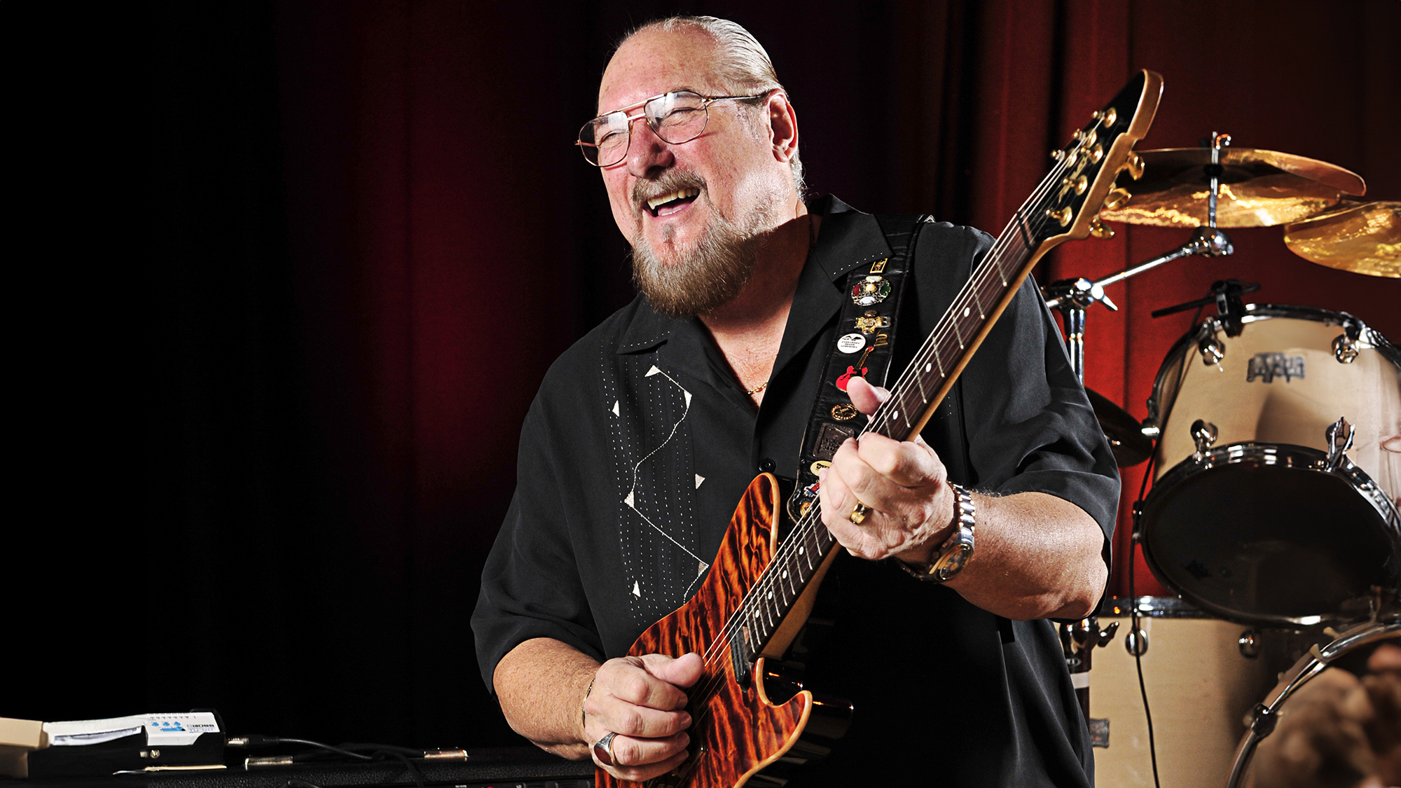 Portrait of American musician Steve Cropper, best known for his work with Stax Records acts such as Booker T &amp;amp; The MG&amp;rsquo;s, photographed in Milton Keynes, September 13, 2011.