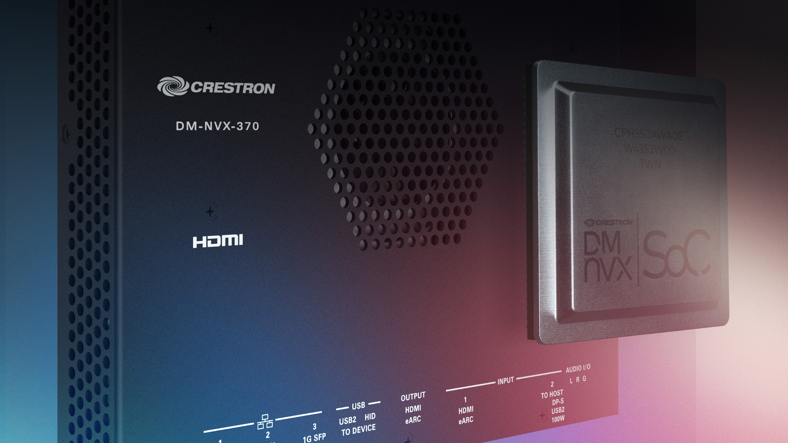 The DM NVX 370 Series and DM NVX SoC give integrators more capabilities to deliver the full picture of AV-over-IP deployments.
