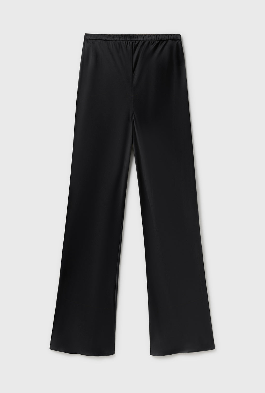 Bias Cut Pants Black