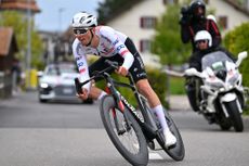 Jan Christen soloed to victory from 10km at the 1.1 Prueba Villafranca-Ordiziako Klasika