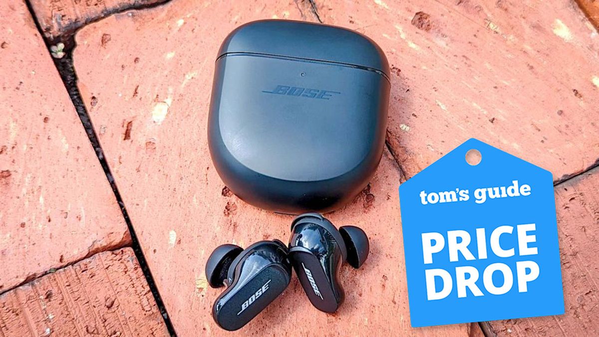 Bose QuietComfort Earbuds II with Tom&#039;s Guide deal badge 