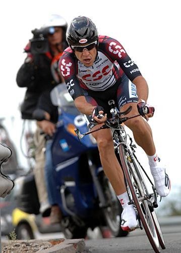 Team CSC's Carlos Sastre