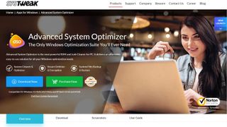 Systweak Advanced System Optimizer Review Listing