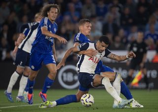 Tottenham and Leicester drew 1-1 in their previous meeting this season