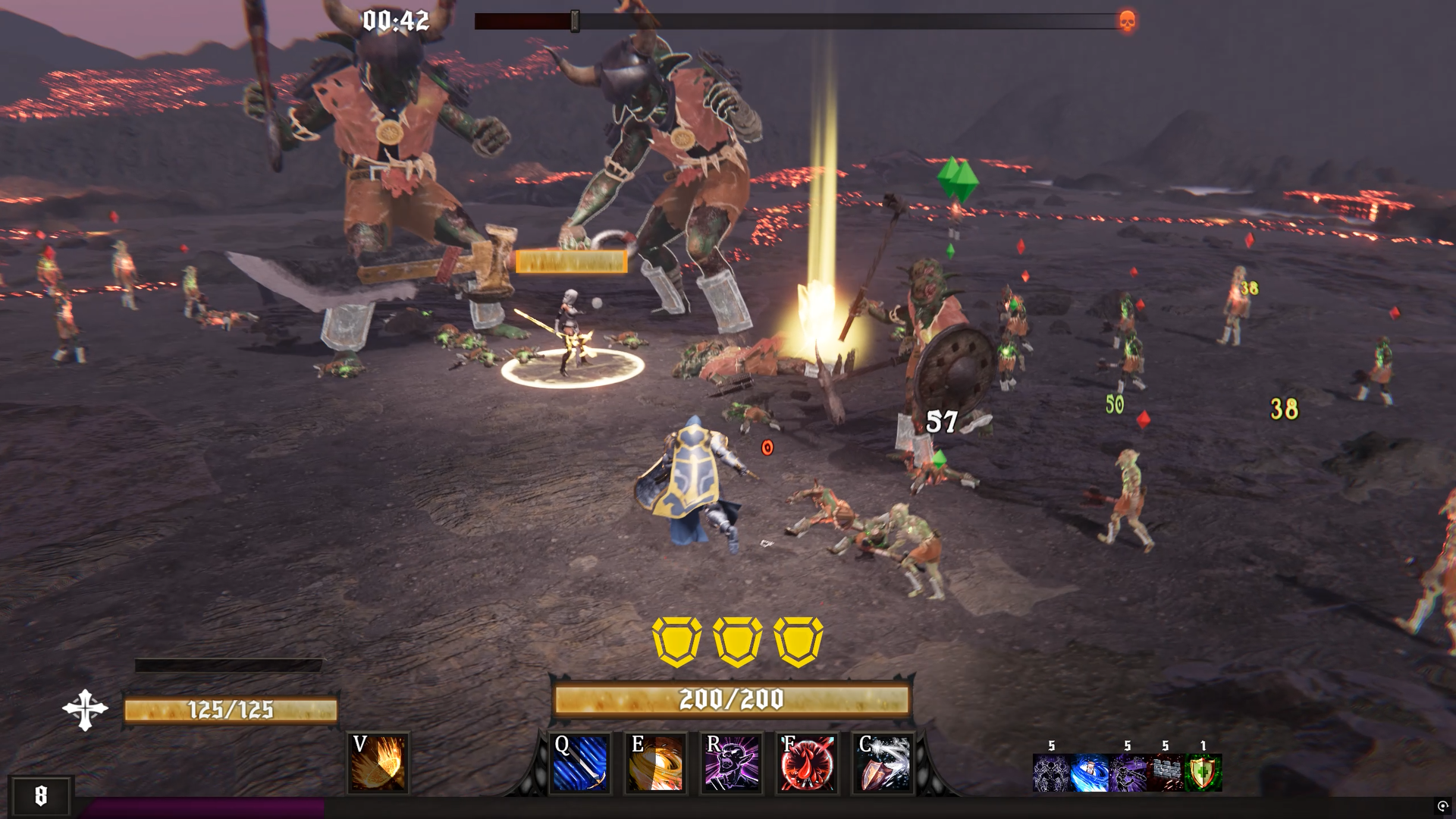 Images from the video game Don't Lose Aggro