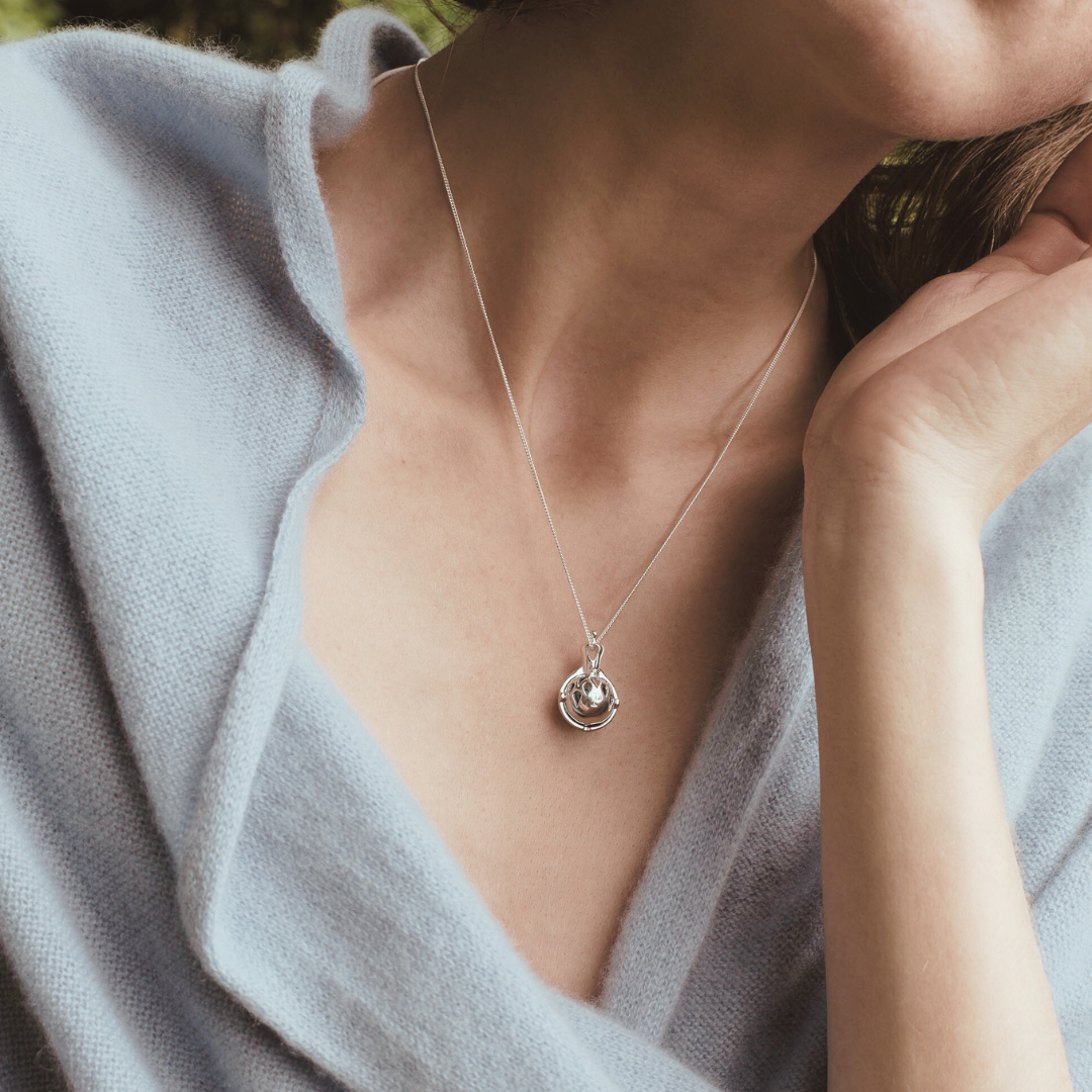 Solid 925 Silver With 18 Inch Adjustable Chain