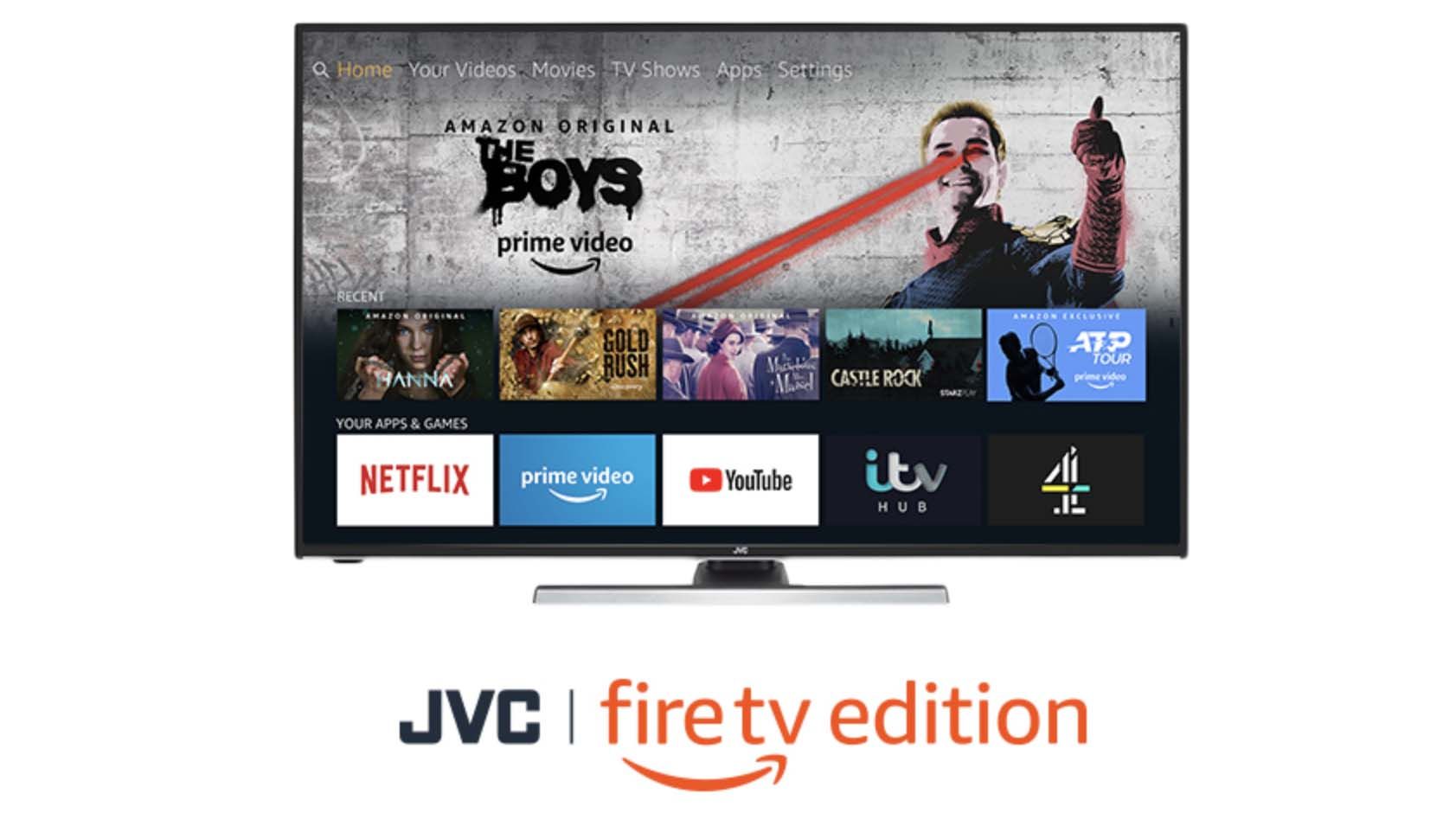 First look JVC Fire TV Edition 4K HDR TV TechRadar