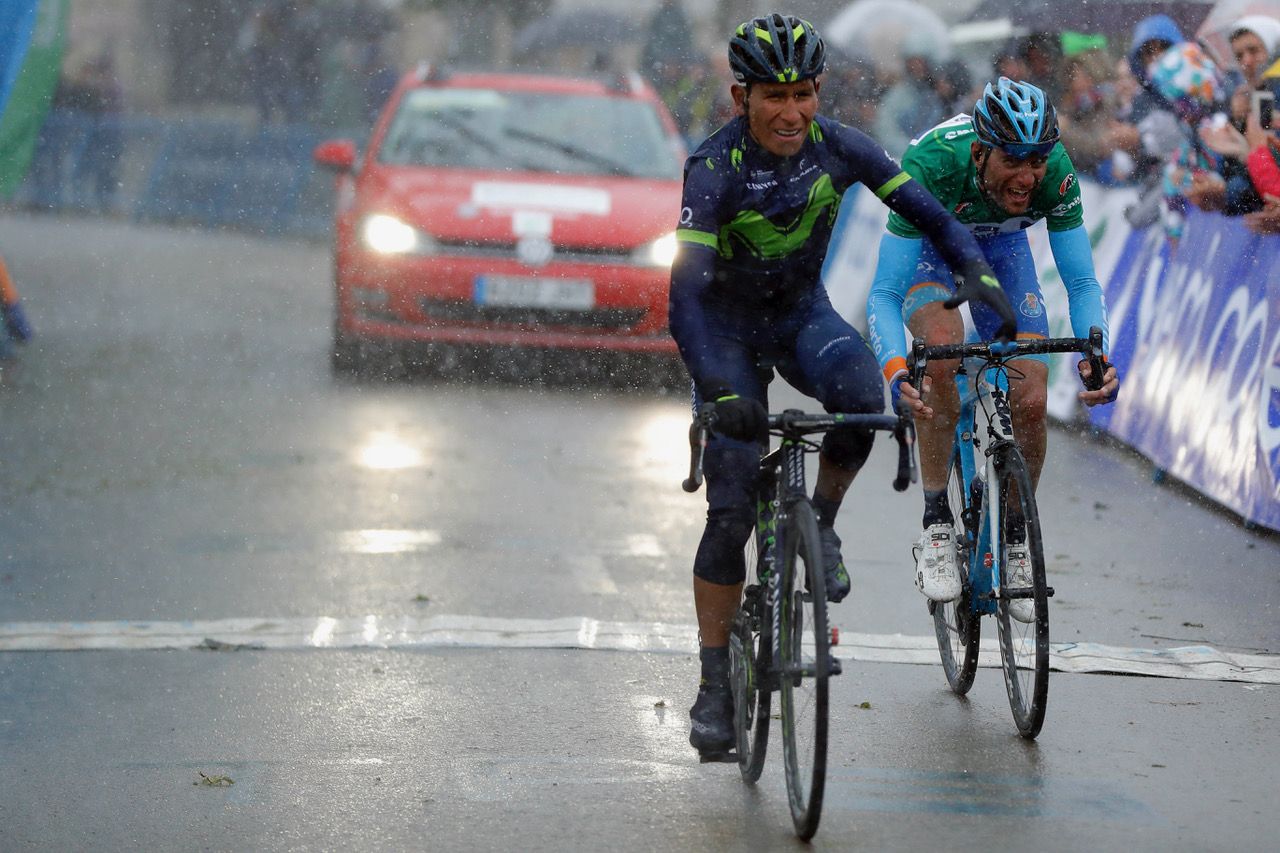 Nairo Quintana wins stage 1 at Vuelta Asturias ahead of Raul Alarcon