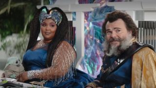 Lizzo and Jack Black in The Mandalorian