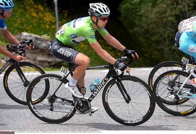 Stage 6 winner Jan Bakelants (Omega Pharma-QuickStep)