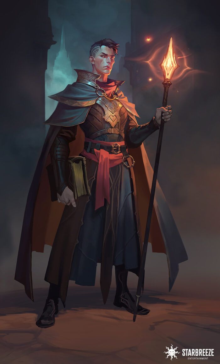 Project Baxter concept art - warrior in Starbreeze Studios' licensed Dungeons and Dragons game