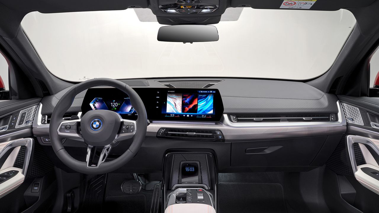 BMW iX2 all-electric sports activity coupe
