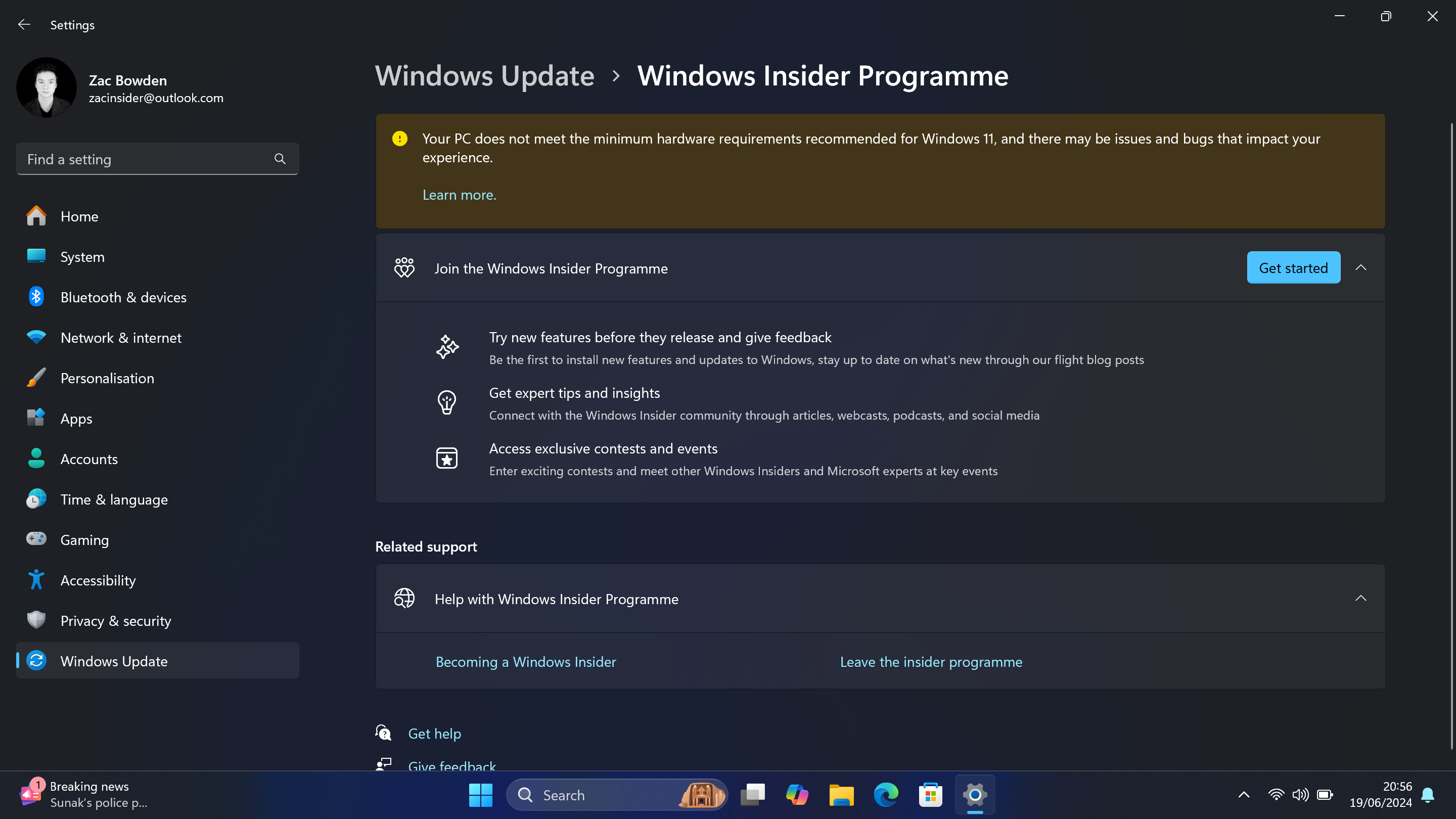 Programma Windows Insider