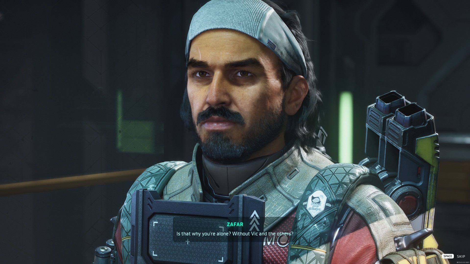 Rafal, one of your companions in The Expanse: Osiris Reborn.