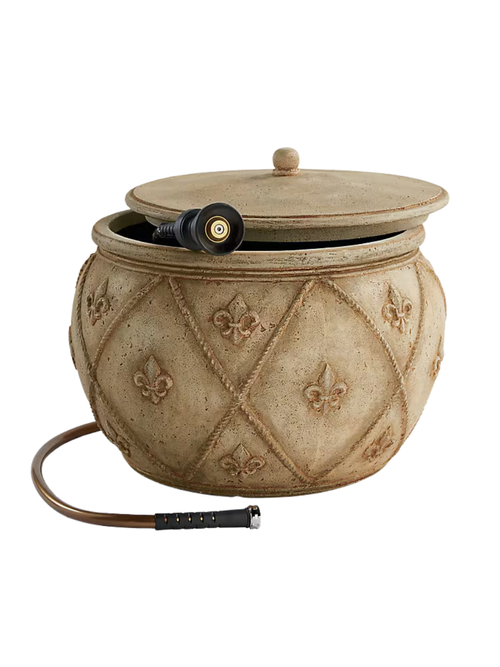 Fleur De Lis Hose Pot