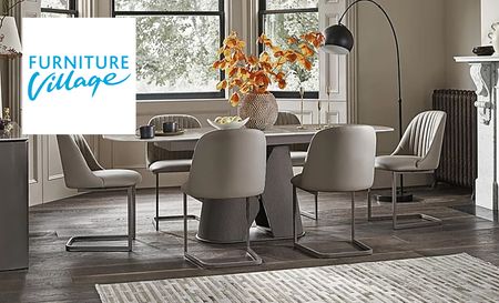 Furniture Village's Dining room table and chairs