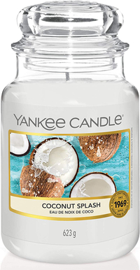 1. Yankee Candle Scented Candle | Coconut Splash Large Jar Candle | Burn Time: Up to 150 Hours - (was £27.99) £16.99
