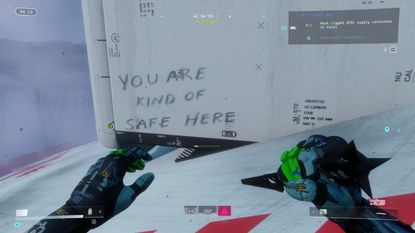 Marathon gameplay showing