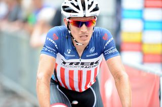 Matthew Busche in his news stars and stripes jersey