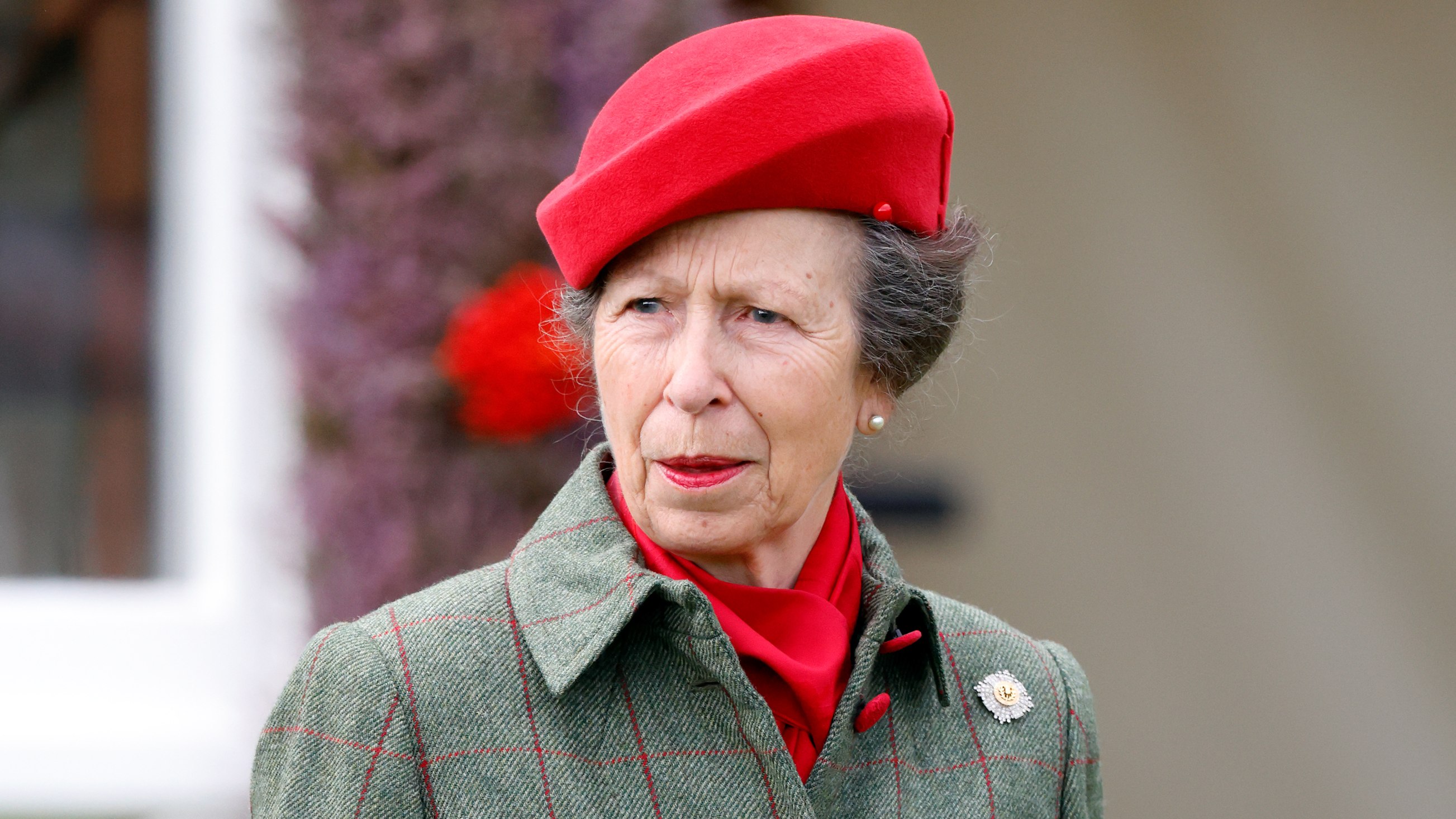 Princess Anne, Princess Royal attends the Braemar Highland Gathering at The Princess Royal and Duke of Fife Memorial Park on September 3, 2022