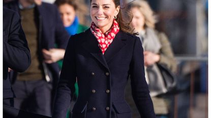 Duchess of Cambridge wearing Hobbs coat