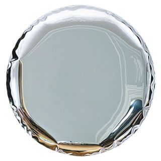 Mirror 'oko 75' in Stainless Steel by Zieta, (in Stock)