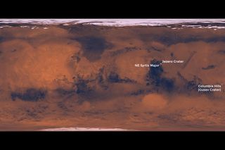 NASA has decided on three potential landing sites for the upcoming Perseverance mission: Northeast Syrtis, Jezero crater and Columbia Hills.