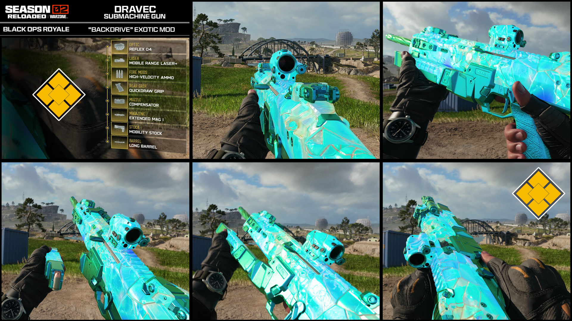 Call of Duty: Warzone screenshots for Black Ops Royale.