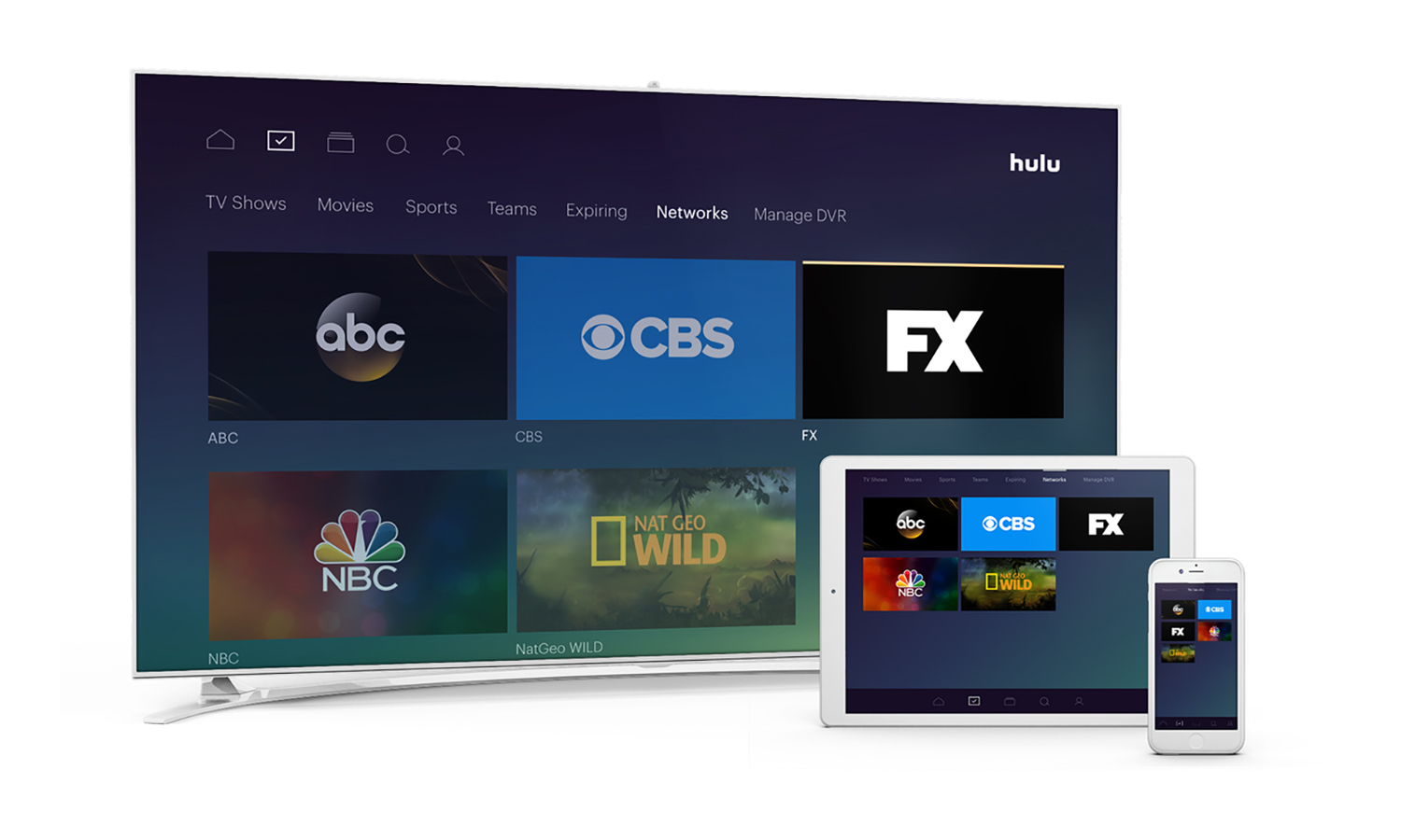 Hulu with Live TV review: Broadcast networks Credit: Hulu