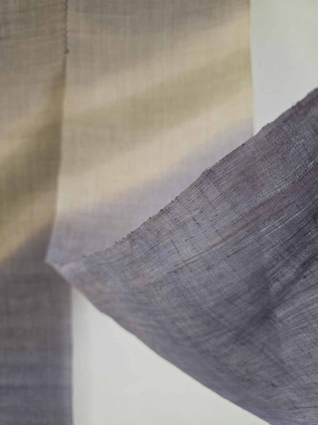 A linen noren from Antique Shop JUNNA on Etsy