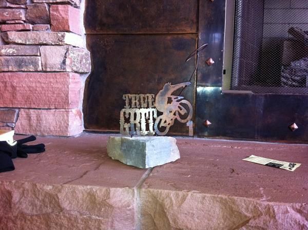Now that is a cool trophy!