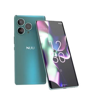 An official product render of the front and back of the Nuu B30 Pro 5G