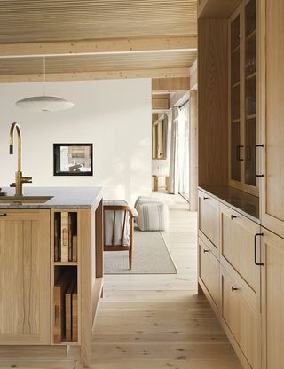 kitchen area at Nabben house by Studio He