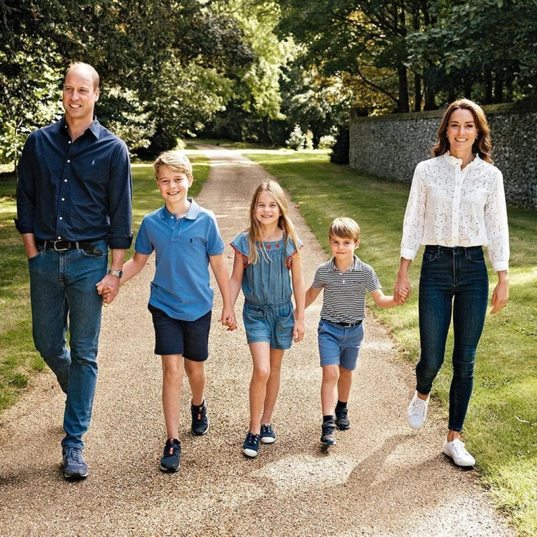 Prince William Princess Kate family photo