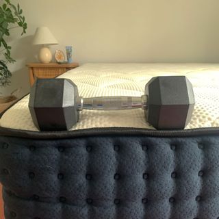 DreamCloud mattress with weight