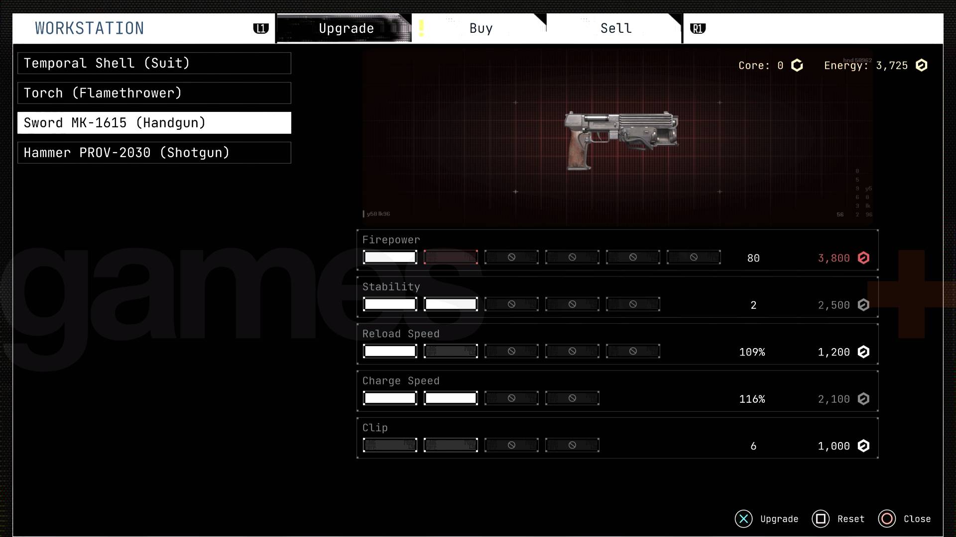 Upgrade charge time and inventory first in Cronos