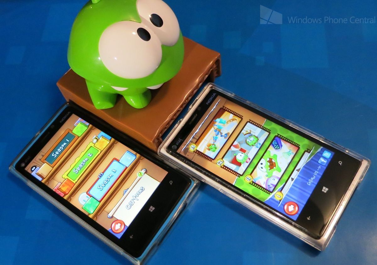 Cut the Rope for Windows Phone gets three new level packs at last