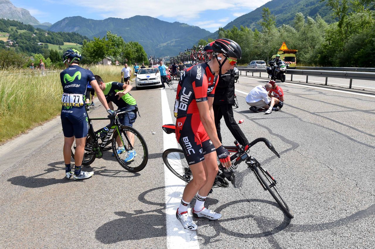 There were a few crashes early on
