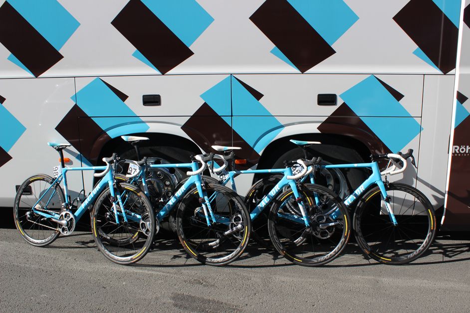 AG2R-La Mondiale's Factor O2 bikes
