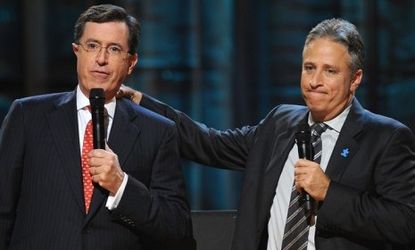 Will the Stewart/Colbert rallies steal the Democratic spotlight?