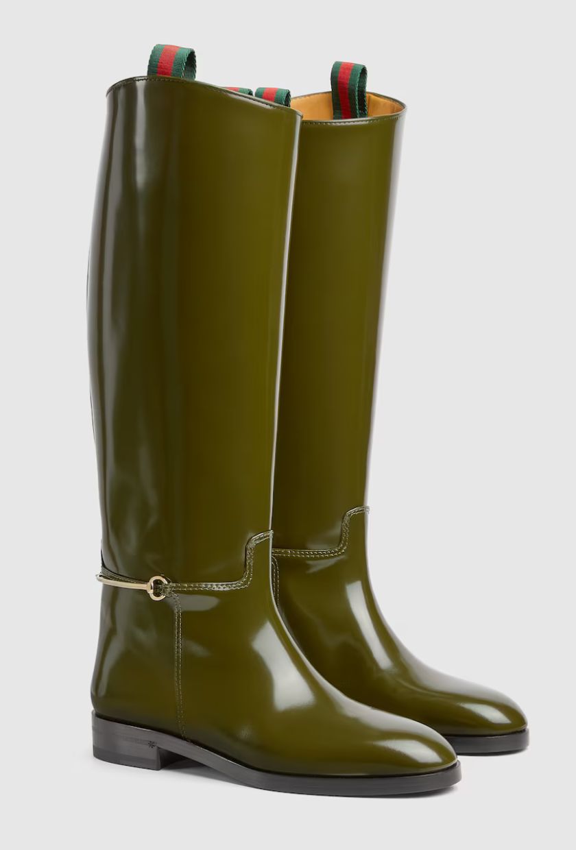 Gucci, Slim Horsebit Boot