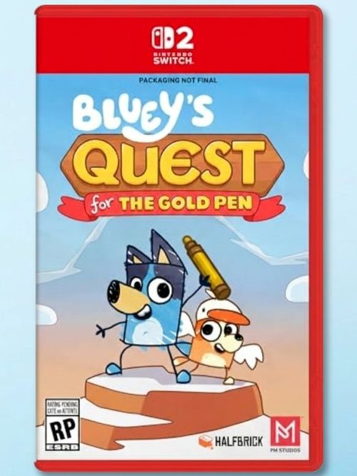 Bluey's Quest for the Gold Pen
