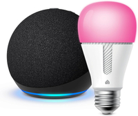 Echo Show w/ Kasa Color Smart Bulb: was $79 now $22 @ Amazon