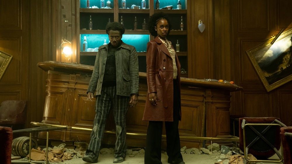 Hubert Point-Du Jour and Jessica Allain in The Continental