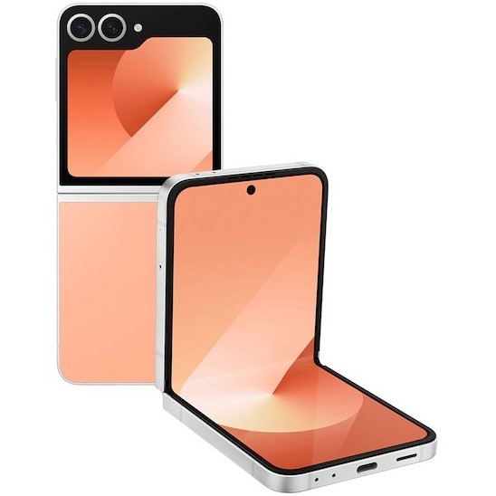 Samsung Galaxy Z Flip 6 in Peach