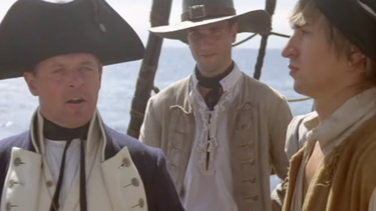 Anthony Hopkins in The Bounty