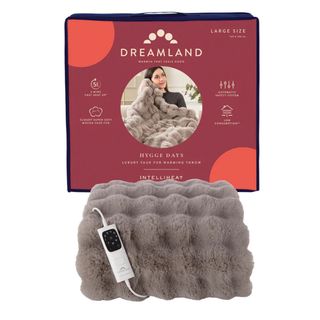 Dreamland Hygge Days Luxury Faux Fur Warming Throw