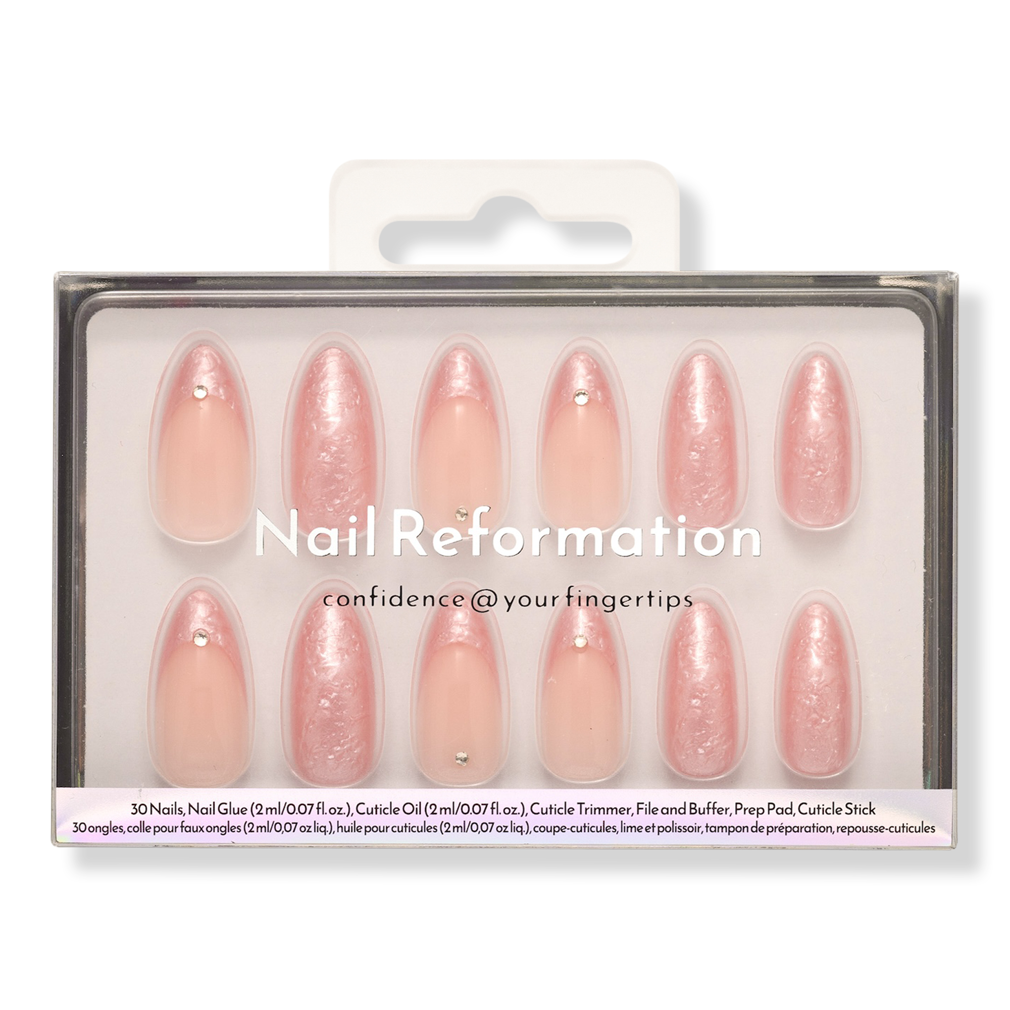 Rose Quartz Press on Nails